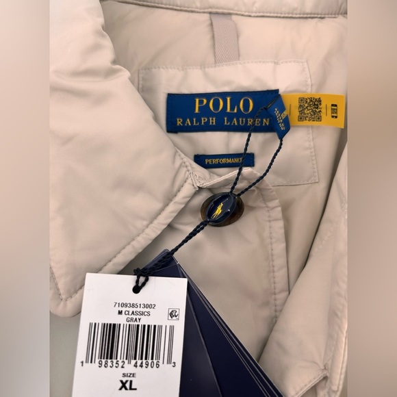 NWT Polo Ralph Lauren CAMEL Packable Water Repellent Walking Coat Jacket XL - Picture 15 of 16